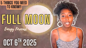 Pay Attention‼️ October 6th SUPERMOON is Intense... Here’s 5 Things You Need to Know!