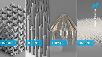 Universal photopolymers perfectly match 3D printing at different scales