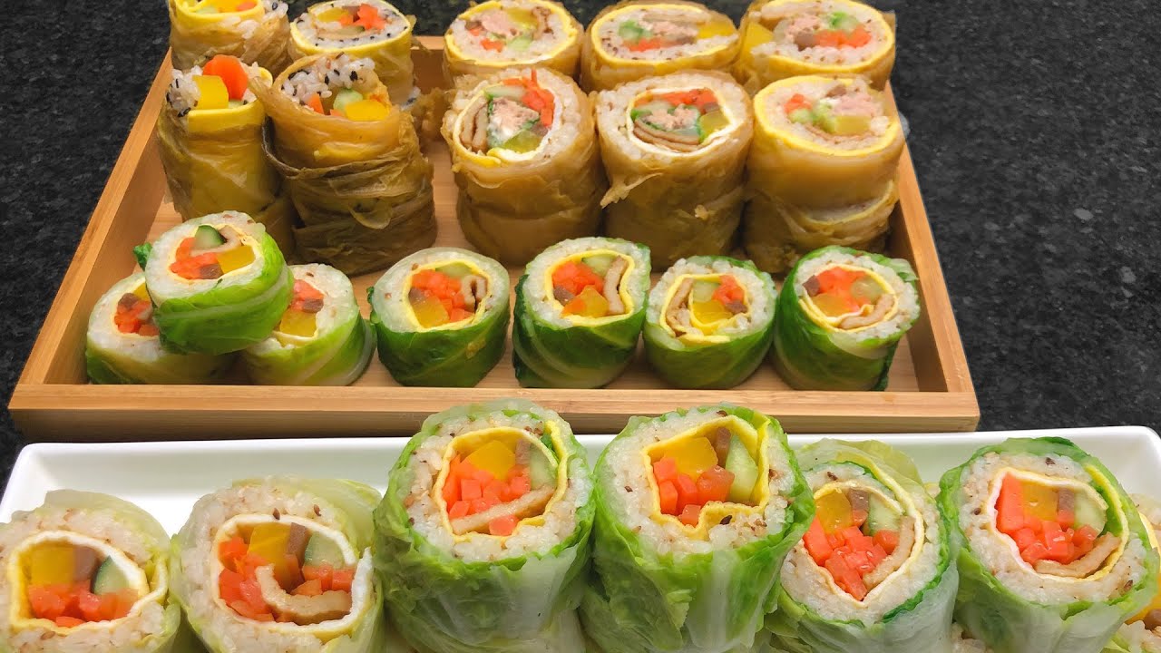 김 없는 김밥. 그냥 김밥보다 5만배 맛있어요