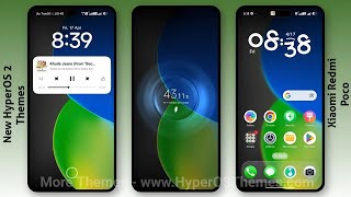 3 New HyperOS 2 control centre Themes for Xiaomi,Redmi,Poco | 3 Best HyperOS 2 Themes