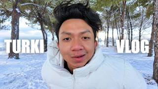 MY FIRST TIME TOUCHING SNOW - TURKEY VLOG