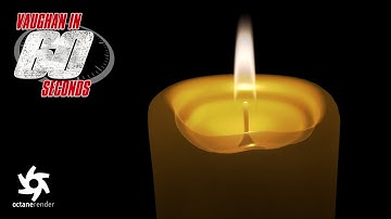 Modo | Octane Render: Candle Flame Texture