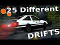 BeamNG.drive | 25 Different Drifts