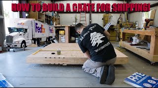 How to Build a Crate for Shipping Tables