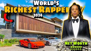 Wealthiest Rapper in 2024 with Facts & Evidence | Richest Rapper in the World 2024 | Hip Hop 2024