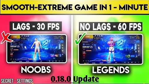 Lag fix any device 100% working 60 FPS stable | 0.18.0 Update | K20 Pro |