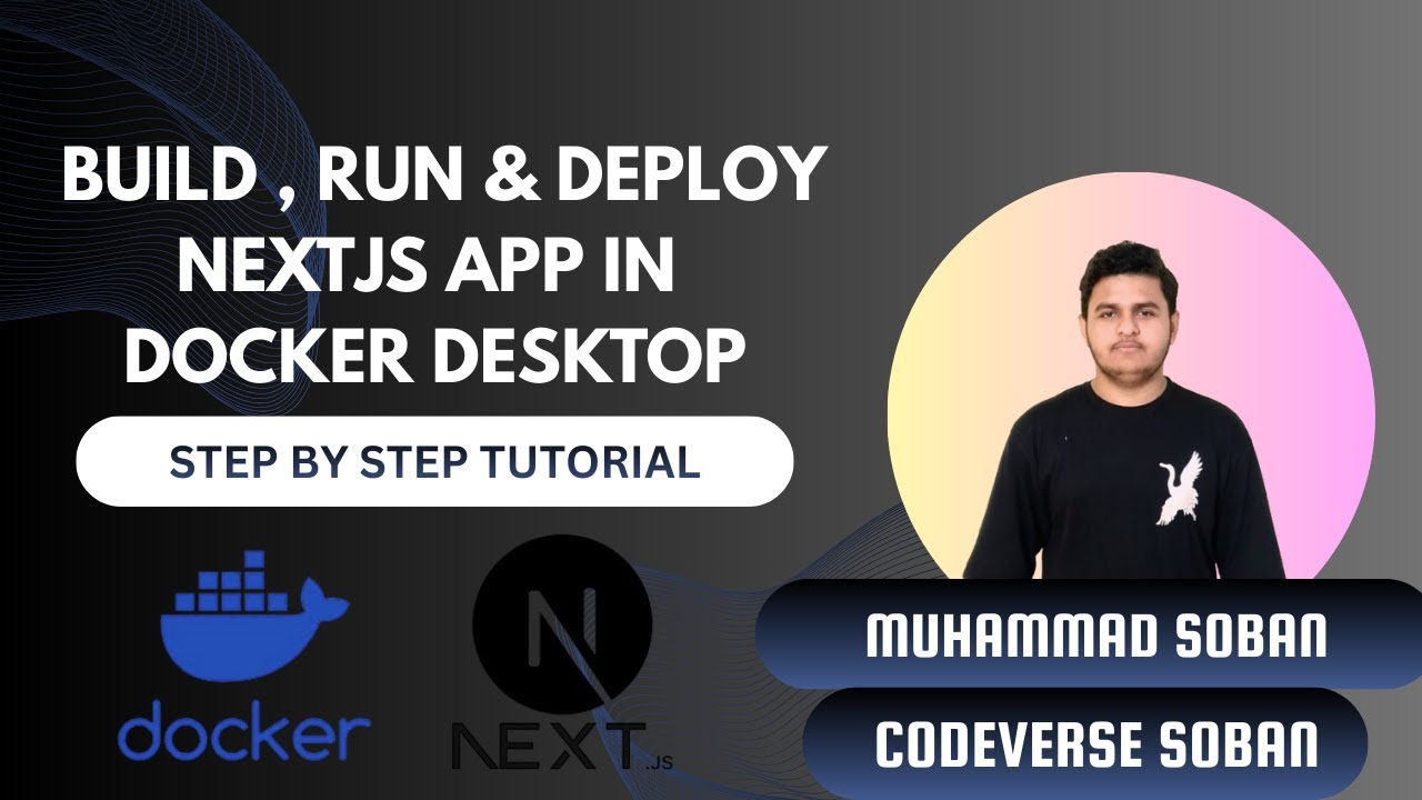 Build , Run & Deploy a Next.js App with Docker | Step-by-Step Docker Tutorial