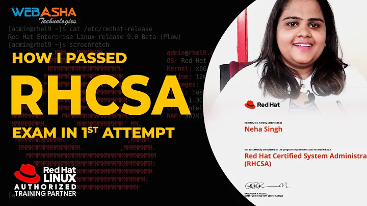 Pass RHCSA Ex200v9 In 1st Attempt | Red Hat Linux Training with Certification Institute |