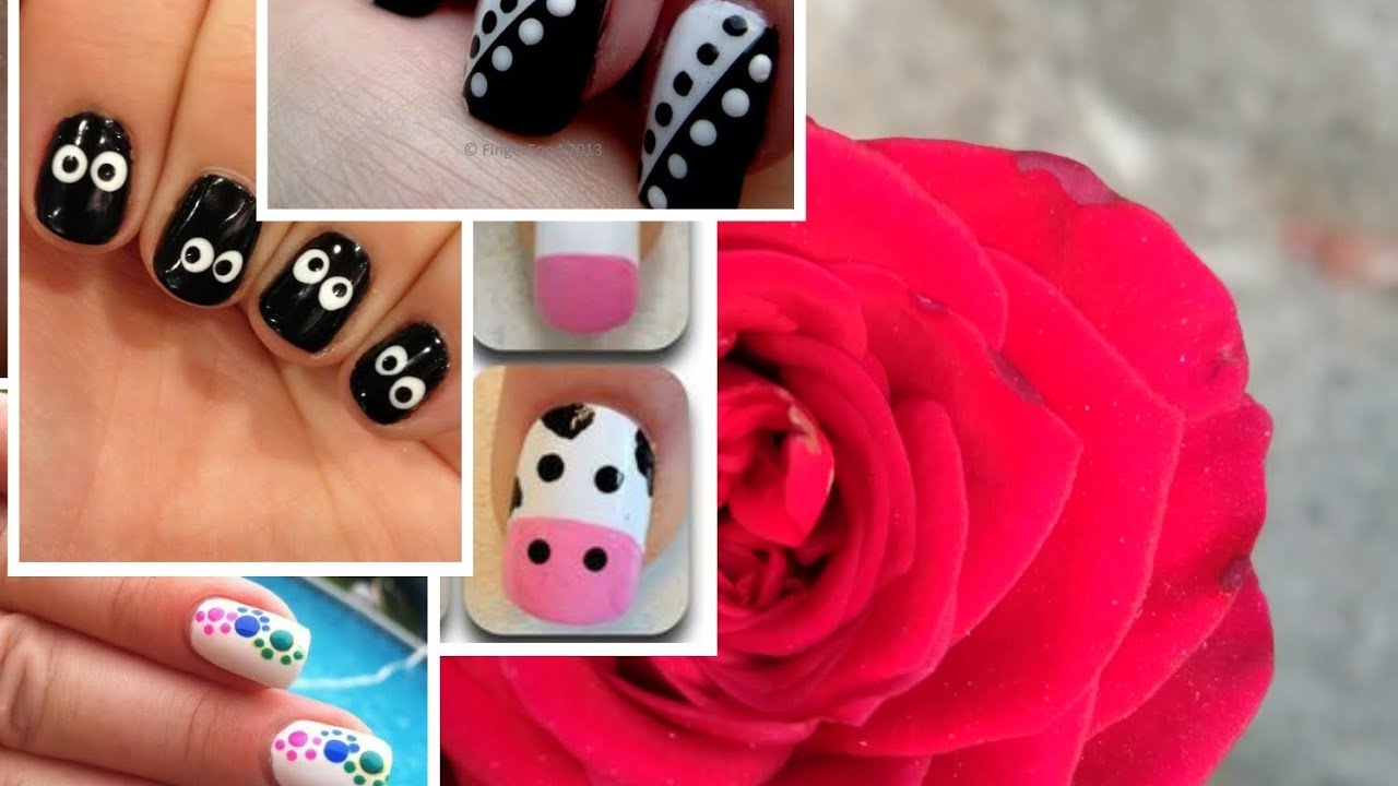 7. Cool and Minimalist Short Nail Art - wide 1