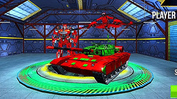 Tank Robot Game 2020 - Eagle Robot Car Game 3D - Android Gameplay