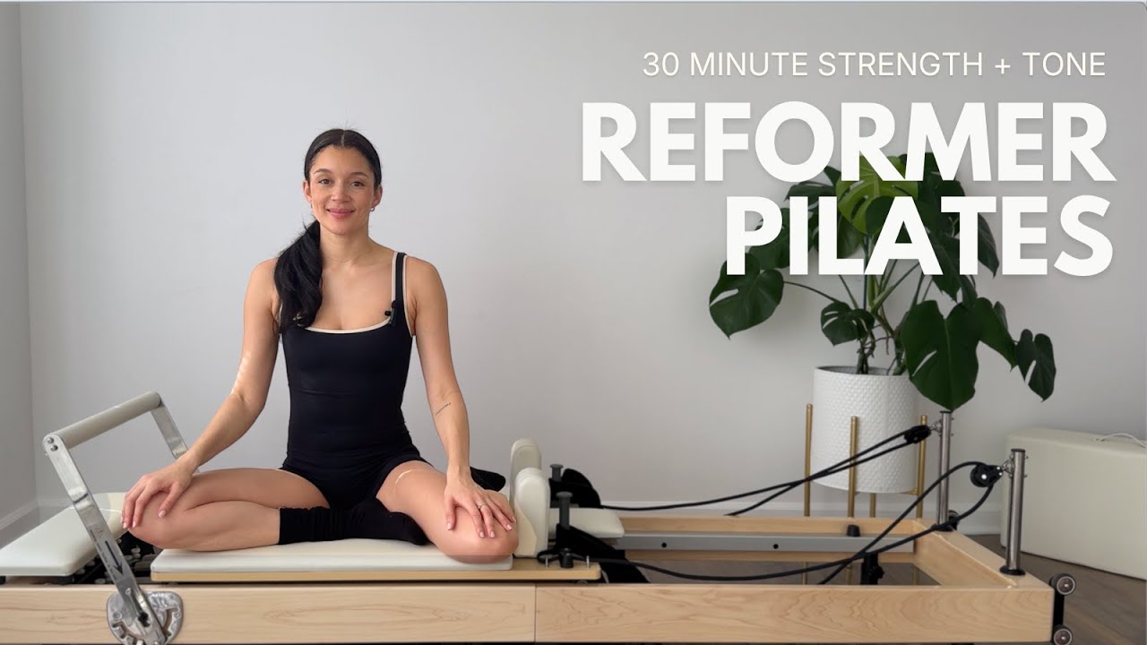 30-Min Reformer Pilates Workout for Strength & Tone (Full Body)