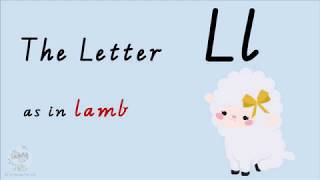 Letter Ll - Uppercase and Lowercase I A-Z Handwriting I VIC Modern Cursive Font I My Teaching Trek