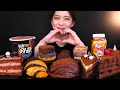 🍫Chocolate dessert Top 10🏆시내채널 초코디저트 TOP 10 어워드!🥰[Chocolate cake, doughnut, pastry, brownie] Mukbang