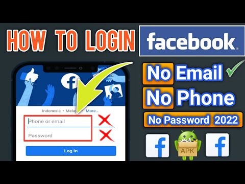 New Update?How To Login Facebook Account Whitout Email And Phone Number 2022