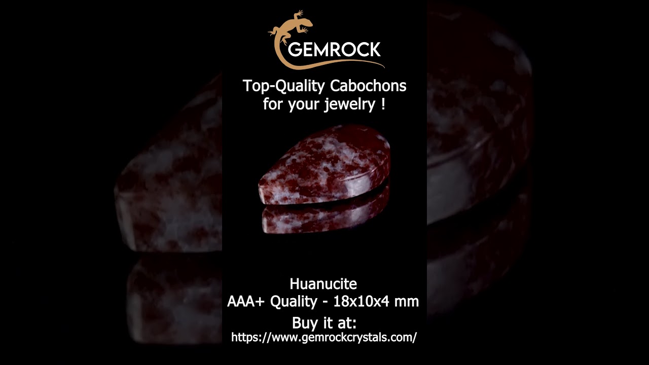 Huanucite cabochon Hu-3A+-0012 