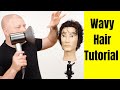 How to Style Wavy Hair - TheSalonGuy