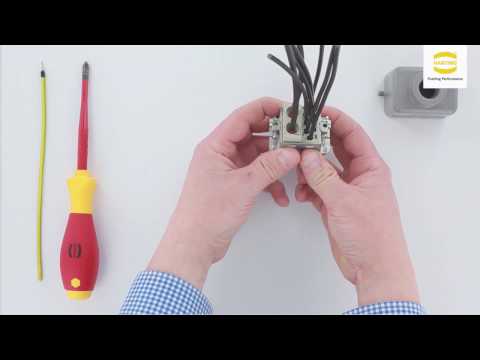 HARTING Han Modular - montáž