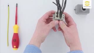 HARTING Han Modular - montáž