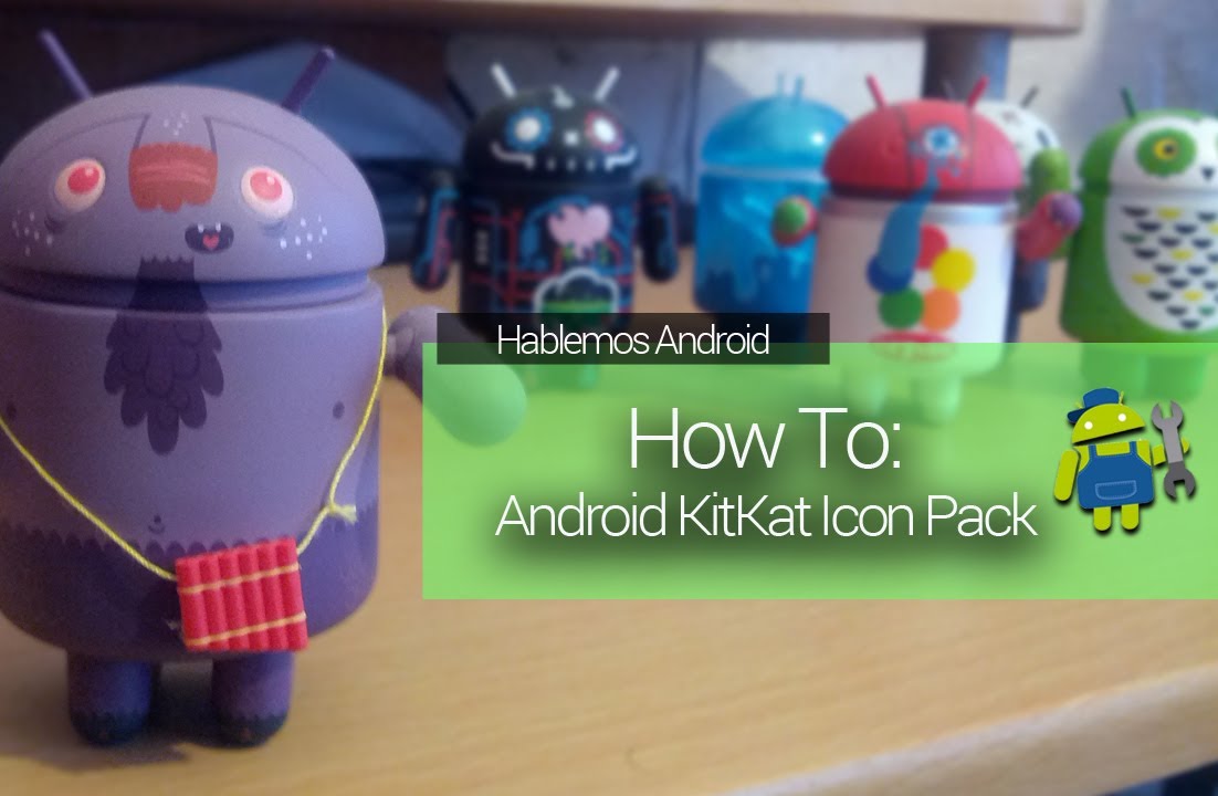 [How To] Icon Pack Android KitKat 4.4 (Nova Launcher) - YouTube