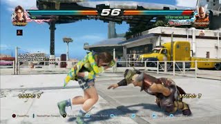 Tekken 7 - Aks Julia Vs Tek Kof Arcade Zone Hiehachi