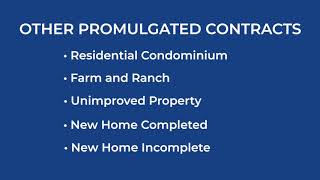 TX RE PL Promulgated Contracts (30-hours): Introduction to the Remaining Promulgated Forms
