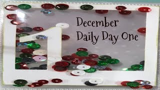 December Daily Day One Process Video