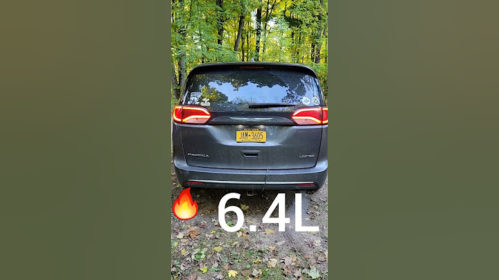 392 Swapped Chrysler Pacifica Minivan #srt #dodge #chrysler #392 #hemi #coldstart #loud #audio #fyp