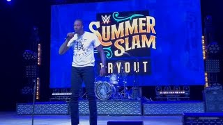 Dwight Howard at the WWE Tryout 👀 screenshot 5