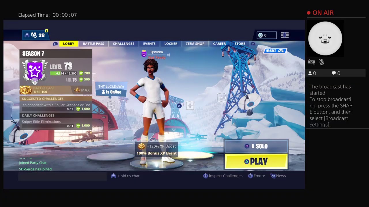 Qxvvka's Live PS4 Broadcast