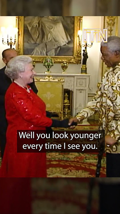 Cheeky Nelson Mandela Makes the Queen Blush (2003)