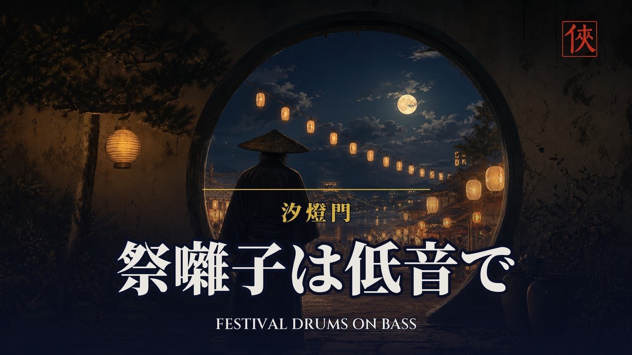 祭囃子は低音で｜Full Mix / Festival Drums on Bass - YouTube