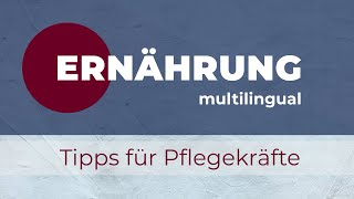 Tipps für Pflegekräfte multilingual | Avatarvideo