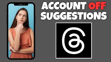 How To Turn Off "Account Suggestions" Notifications On Threads | Threads App Tutorial