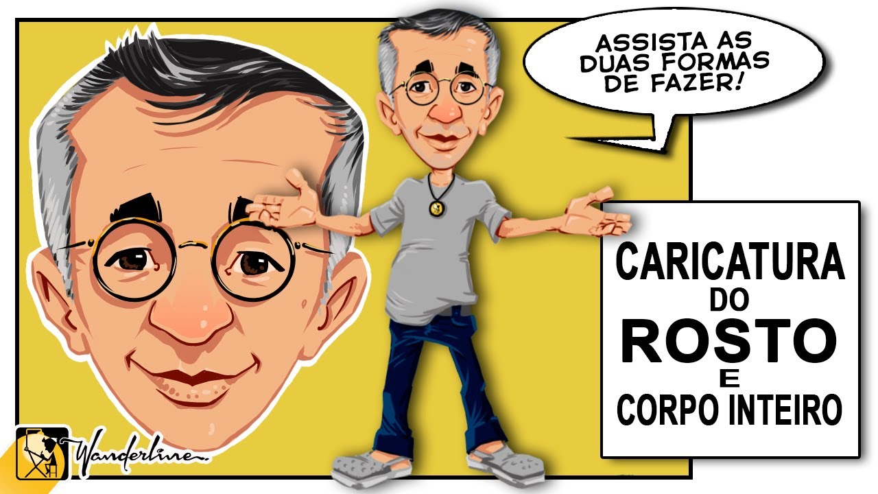 Caricatura Digital (corpo Inteiro)