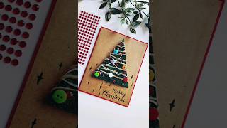 DIY Christmas card making idea / Merry Christmas card #handmadecards #cardmaking #christmasgreetings