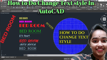 How To Change Text Style in AutoCAD I AutoCAD Tutorial in Bengali