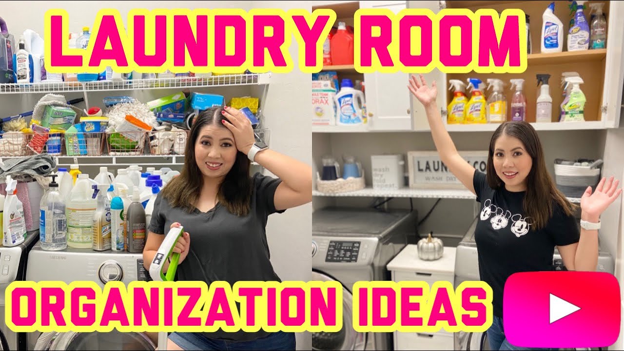 HOW TO ORGANIZE LAUNDRY ROOM /IDEAS 2020