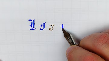 How to write the Capital “I” in six different scripts – Handwriting Practice
