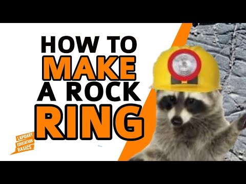 How to Make a Rock Ring Tutorial Using a Dremel