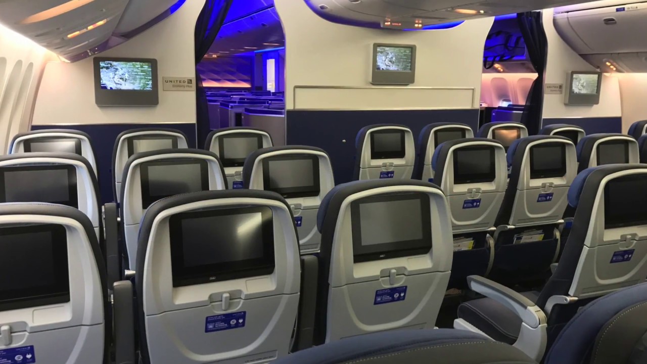 United Airlines Brand New B777 300er Walkthrough You