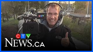 CTV camera operator Dave Pettitt hit by driver CTV camera operator Dave Pettitt hit by driver