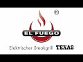Elektrischer Steakgrill El Fuego &quot;Texas&quot;