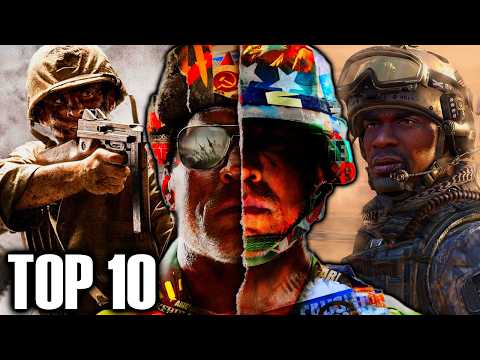 TOP MEJORES CALL OF DUTY en la HISTORIA de la SAGA