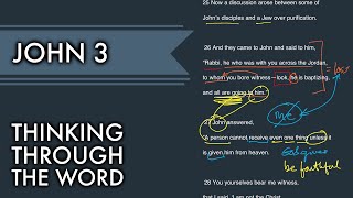 John 3:25-30 — Thinking Through The Word — Grace Bible Church