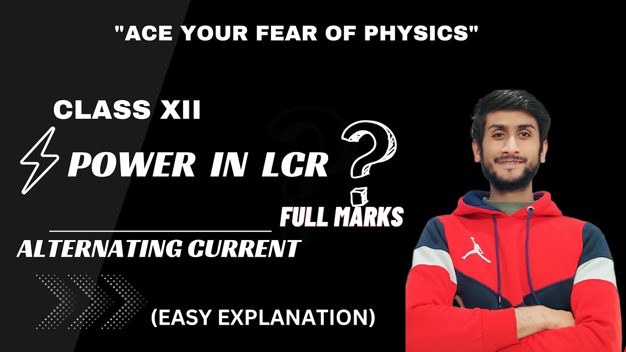 POWER IN  AC CIRCUITS || POWER LOSS || CLASS 12 || ALTERNATING CURRENT