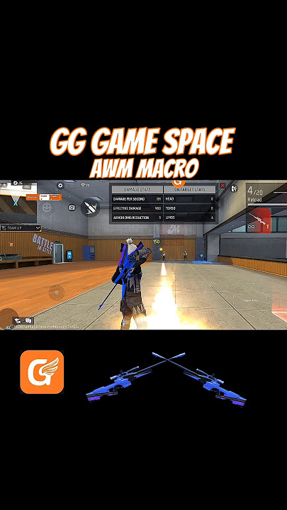 gg game space free fire awm 💥🔥 #freefireshorts #macro #freefire