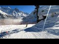 5k skiing zinal black route top to bottom val danniviers valais switzerland gopro hero9 wide