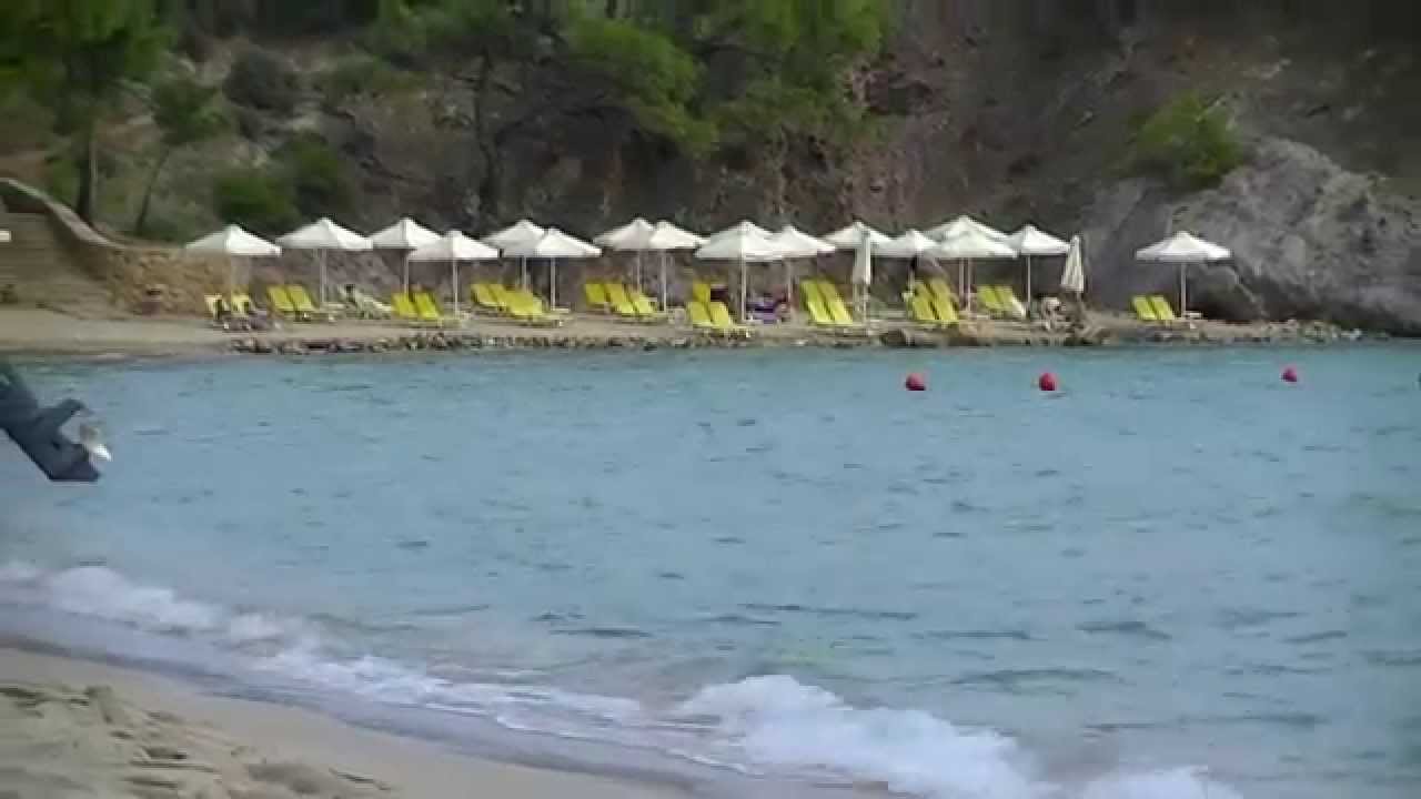 Thassos Guide Rosso Gremos Royal Paradise Beach Hotel Youtube