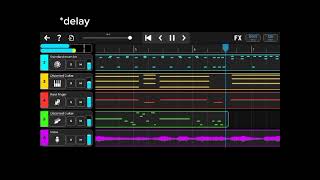 Making nu metal using an app: band live rock #contentcreator #guitar #reels #ytshorts #band  screenshot 5