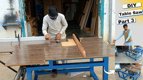 DIY Sliding Table Saw 🛠️ [Part 3] / Final Assembly & Testing 🎯 / Final Review#Woodworking